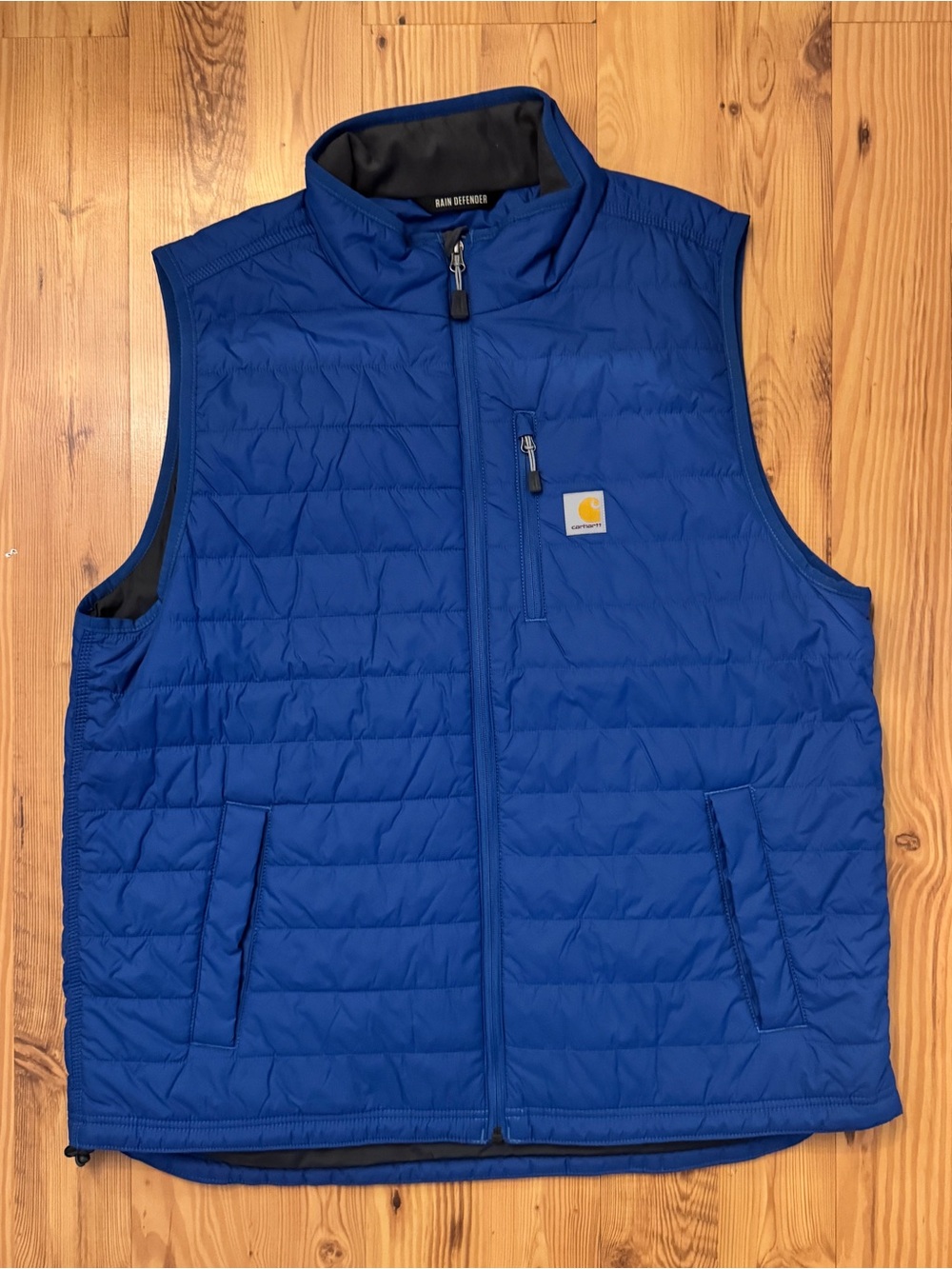 Carhartt Men’s Royal Blue Quilted Puffer Vest